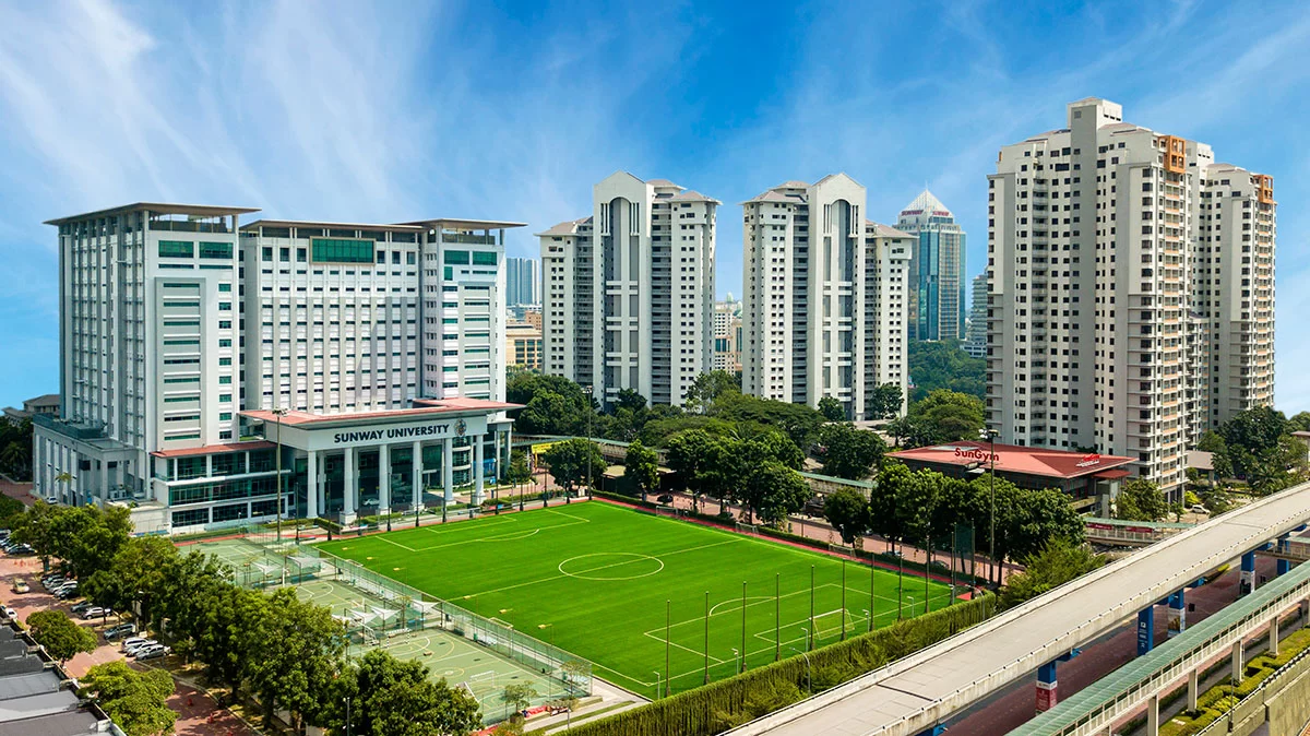 Sunway University campus in Bandar Sunway