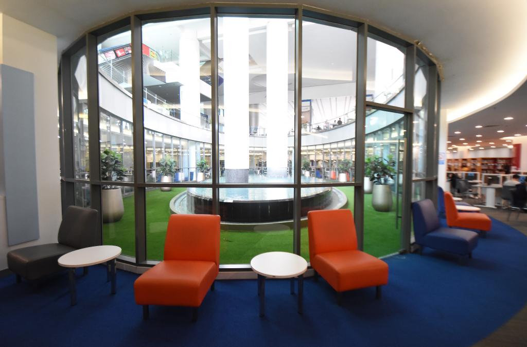 Student social spaces at Sunway University