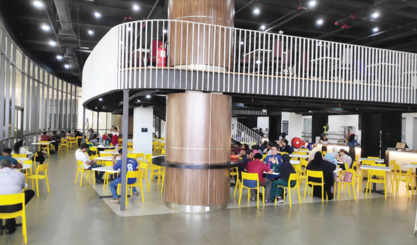 Cafeteria and food options at University of Cyberjaya